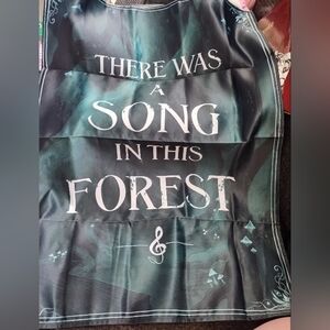 Dark Green Forest Themed Tapestry